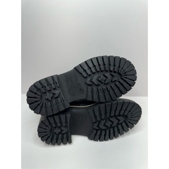 Open Edit Chelsea Boots Womens Size 11 Gray Lug Sole Pull On Ankle Booties New - Picture 8 of 8